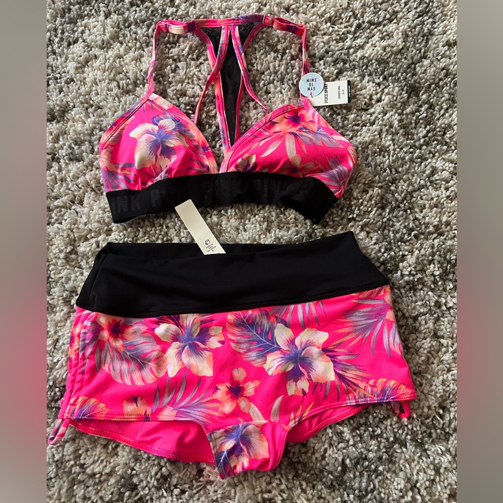 PINK Victoria Secret - Gym to Swim Bathing Suit - Size S